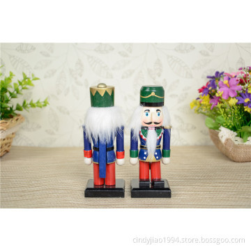 Christmas pendant decorative figurine wooden nutcracker soldiers